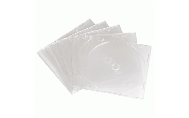 Hama Cd Slim Empty Box. Pack 10. Transparent 1 Discs