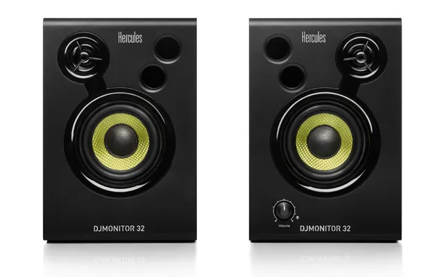 Hercules Djmonitor 32 3-way Black Wired 30 W