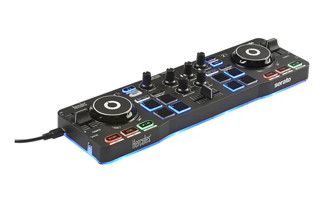 Hercules Starlight Cd Scratcher 2 Channels Black