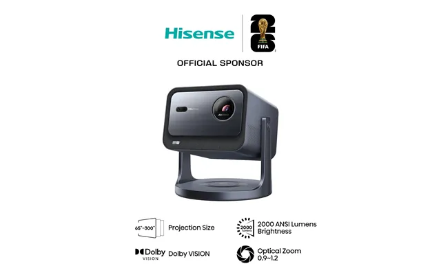 Hisense C2tuk Data Projector 2000 Ansi Lumens Uhd 4k 3840x2160 Grey