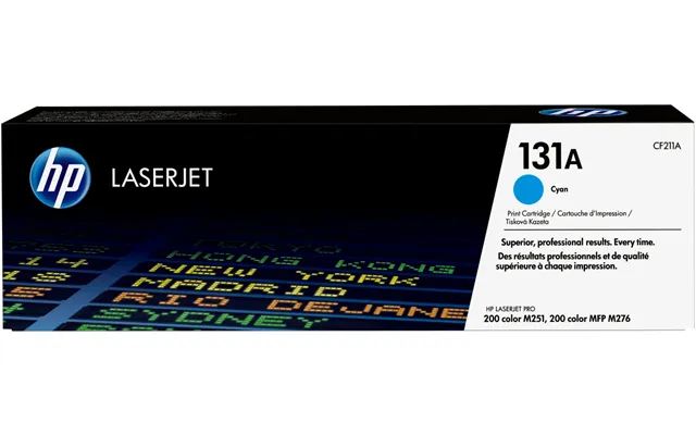 Hp Cf211a 131a Toner Cartridge Cyan. 1.8k Pages Iso Iec 19798 For Hp P