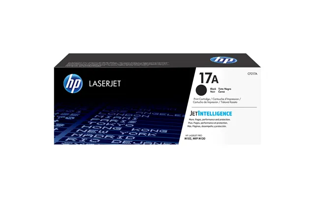 Hp Cf217a 17a Toner-kit. 1.6k Pages Iso Iec 19752 For Hp Pro M 102