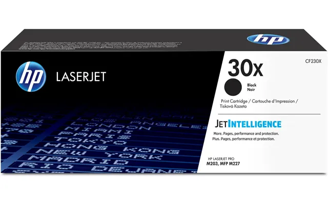 Hp Cf230x 30x Toner-kit. 3.5k Pages Iso Iec 19752 For Hp Pro M 203