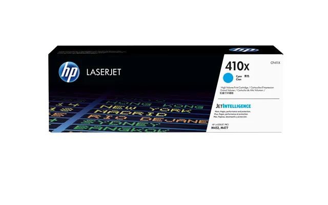 Hp Cf411x 410x Toner Cartridge Cyan High-capacity. 5k Pages Iso Iec 19