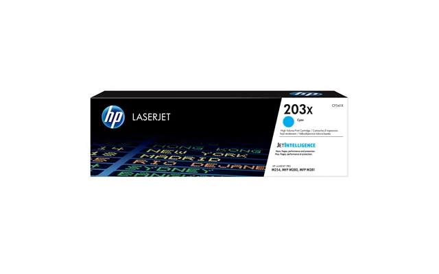 Hp Cf541x 203x Toner Cartridge Cyan High-capacity. 2.5k Pages Iso Iec