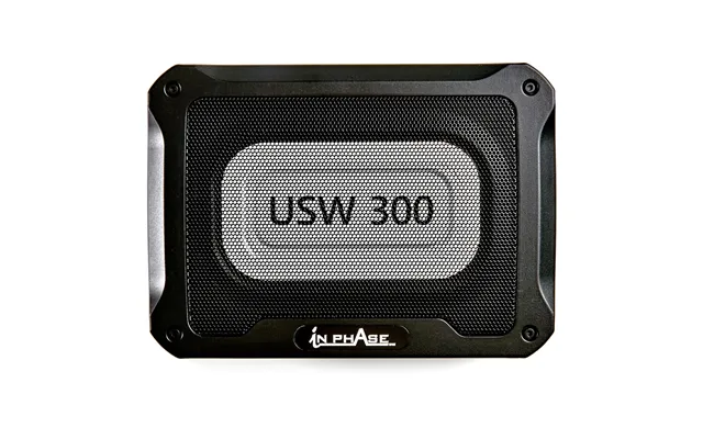 In Phase Car Audio Usw300 Underseat Subwoofer