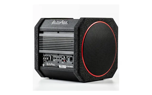 In Phase Car Audio Xtb-828r Underseat Subwoofer