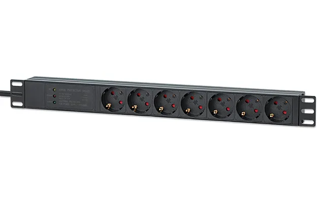 Intellinet 19 1u Rackmount 7-output Power Distribution Unit Pdu