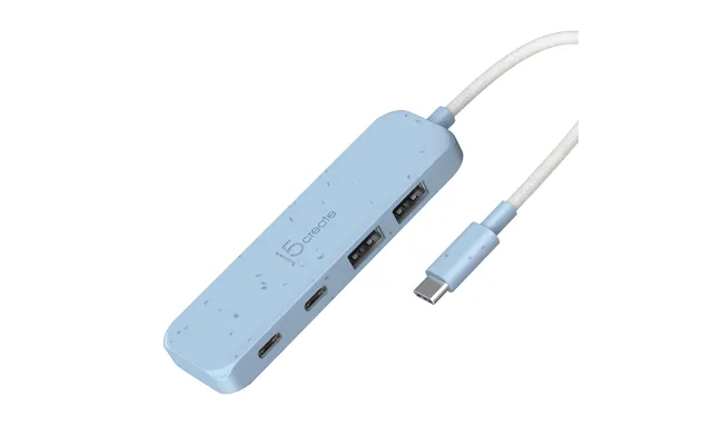 J5create Eco-friendly Usb-c To 4-port Type-c & Type-a Gen 2 Hub