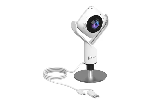 J5create Jvcu360 360 All Around Webcam. 1080p Video Capture Resolutio