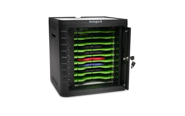 Kensington Charge & Sync Cabinet. Universal Tablet Black