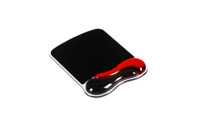 Kensington Duo Gel Mouse Pad Wrist Rest Red