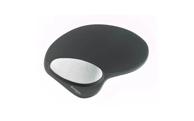Kensington Memory Gel Mouse Pad With Integral Wrist Rest Black