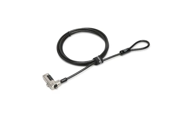 Kensington Slim N17 Combination Laptop Lock For Wedge-shaped Slots