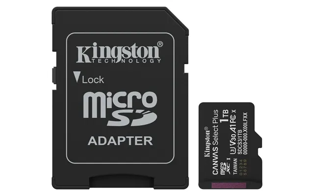Kingston Technology 1tb Microsdxc Canvas Select Plus Gen3 150mb S A1 C