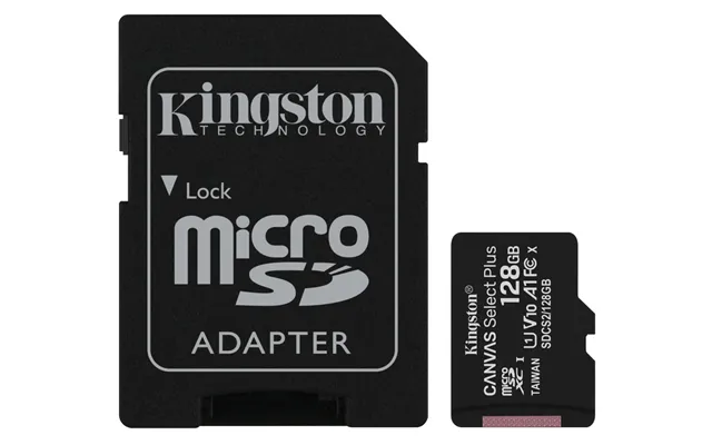 Kingston Technology Canvas Select 128gb Micsdxc Plus 100r A1 C10 Card