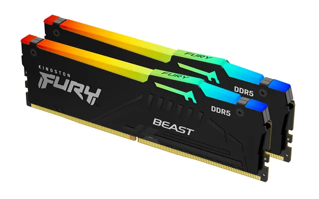 Kingston Technology Fury Beast 64gb 5600mt S Ddr5 Cl40 Dimm Kit Of 2