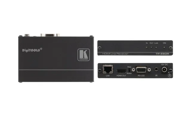 Kramer Electronics Tp-580r Av Receiver Black