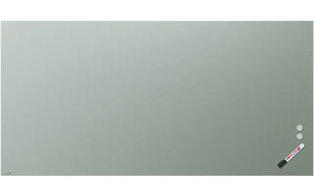 Legamaster Matte Glassboard 100x200cm Sage Green