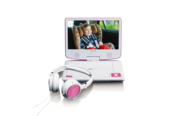 Lenco Dvp-910 Portable Dvd Player Convertible 22.9 Cm 9 Black