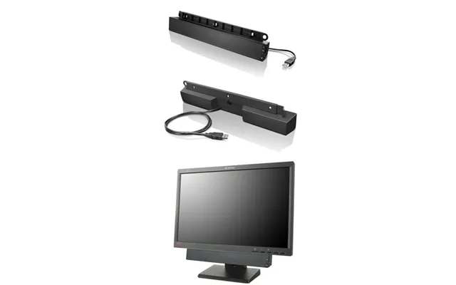 Lenovo Usb Soundbar Black 2.0 Channels 2.5 W