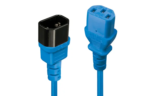 Lindy 2m Iec Extension Cable. Blue