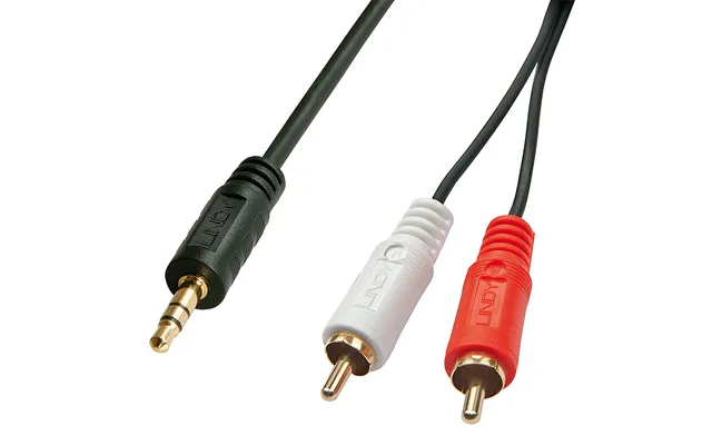 Lindy 2m Premium Phono To 3.5mm Cable