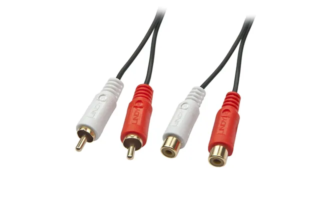 Lindy 3m Premium Phono To Phono Extension Cable