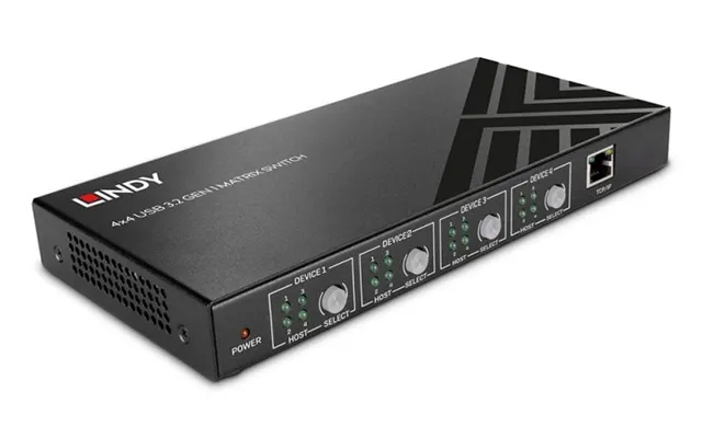 Lindy 4x4 Usb 3.2 Gen 1 Matrix Switch
