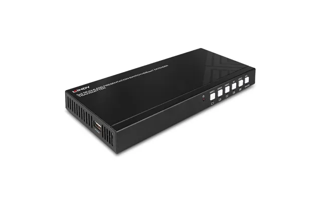 Lindy 5 Port Seamless Presentation Switch Hdbaset Extender - Transmitt