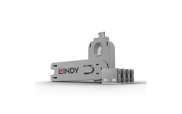 Lindy Usb Port Blocker - Pack Of 4. Colour Code White