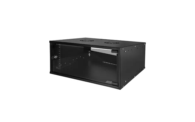 Logilink W04c55b Rack Cabinet 4u Wall Mounted Rack Black
