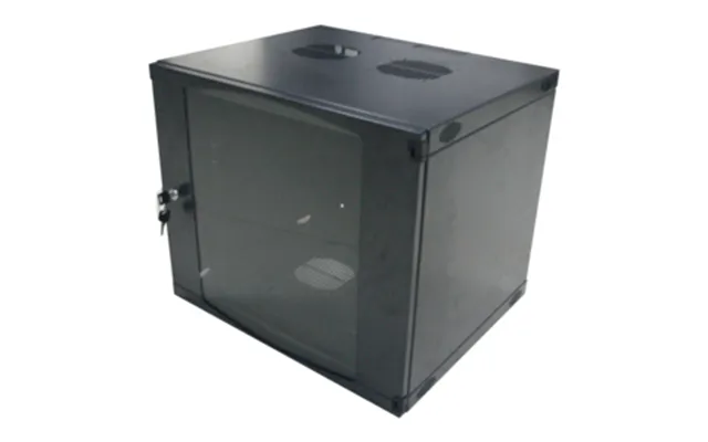 Logilink W12f64b Rack Cabinet Wall Mounted Rack Black