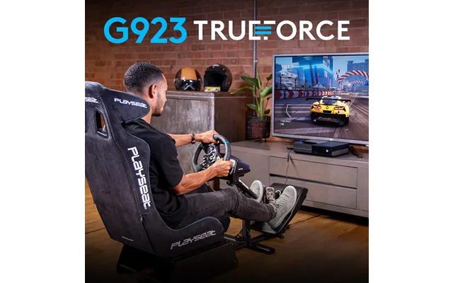 Logitech G G923 Racing Wheel And Pedals For Xbox X S. Xbox One And Pc