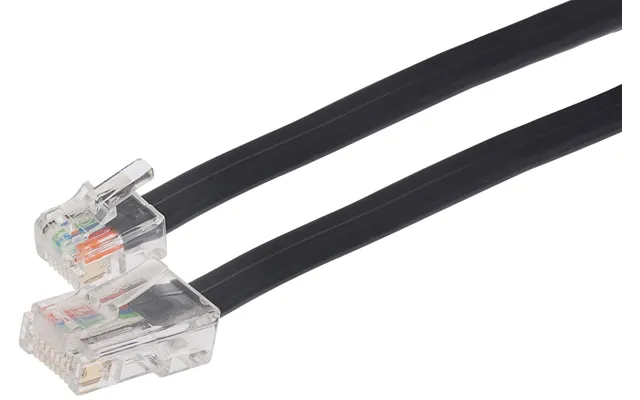Maplin S034 Telephone Cable 3 M Black