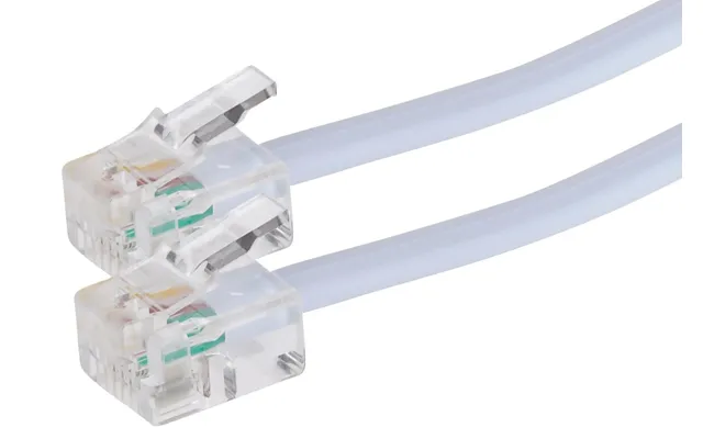 Maplin Sk64u Telephone Cable 3 M White
