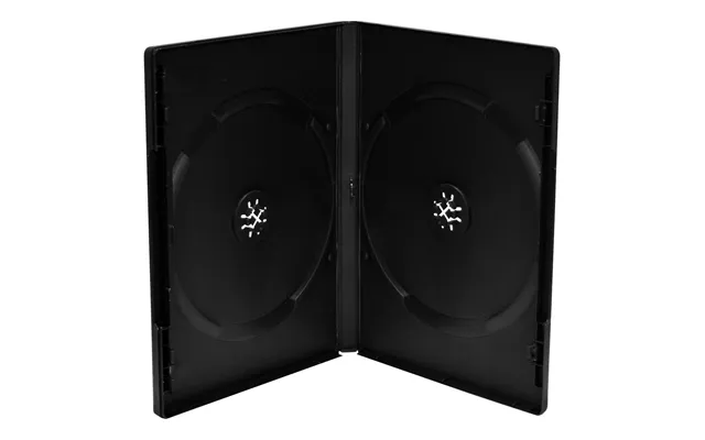 Mediarange Box12-m Optical Disc Case Dvd Case 2 Discs Black