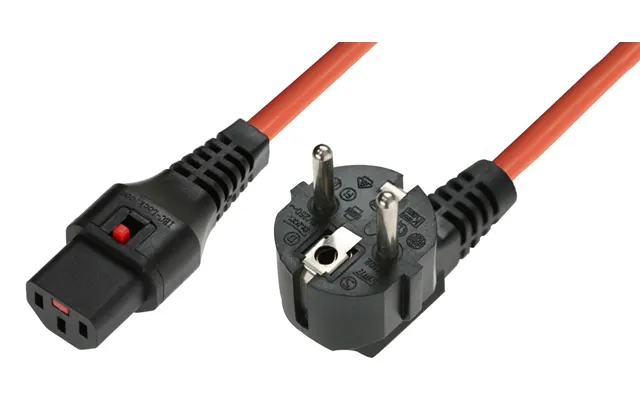 Microconnect El248s Power Cable Orange 3 M Power Plug Type F C13 Coupl