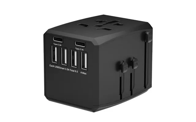Microconnect Mc-traveladapter1 Mobile Device Charger Universal Black A