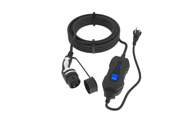 Microconnect Mode 2 Ev Charging Cable Type 2 With Danish Plug - 6a