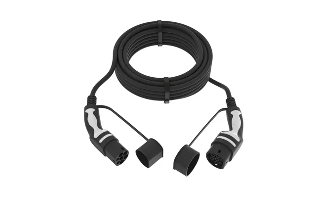 Microconnect Mode 3 Ev Charging Cable Type 2 - 20a. 3-phase. 5m Batt