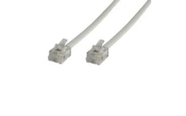 Microconnect Mpk110 Telephone Cable 10 M White