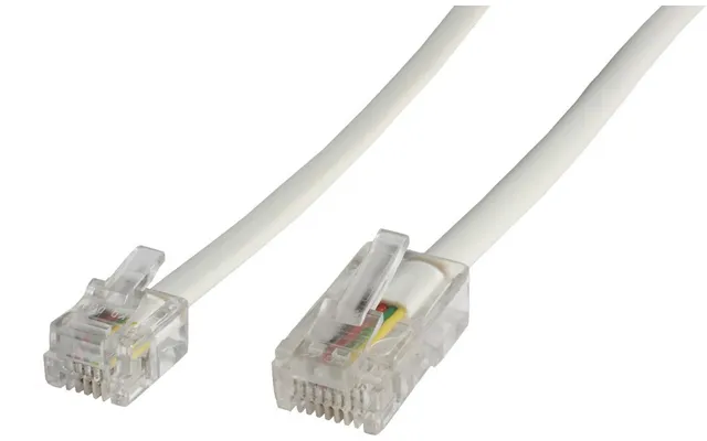 Microconnect Mpk456 Telephone Cable 6 M White