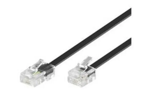 Microconnect Mpk456s Telephone Cable 6 M Black