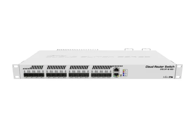 Mikrotik Crs317-1g-16s Rm Network Switch Managed L3 1u Grey