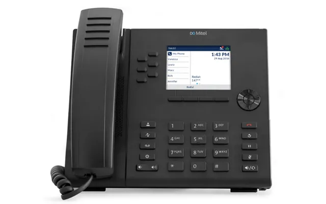 Mitel 6915 Ip Phone Black Lcd Wi-fi