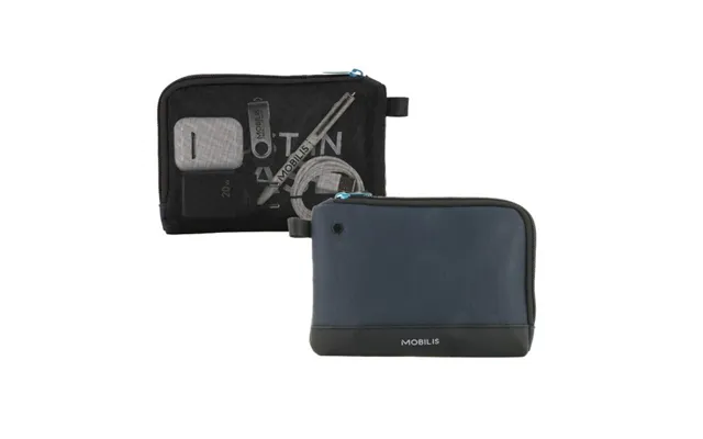 Mobilis 005038 Handbag Shoulder Bag Black. Blue Unisex