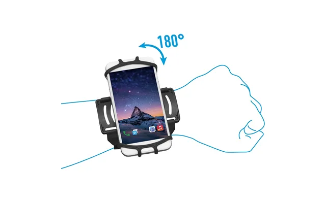 Mobilis 030004 Holder Mobile Phone Smartphone Black