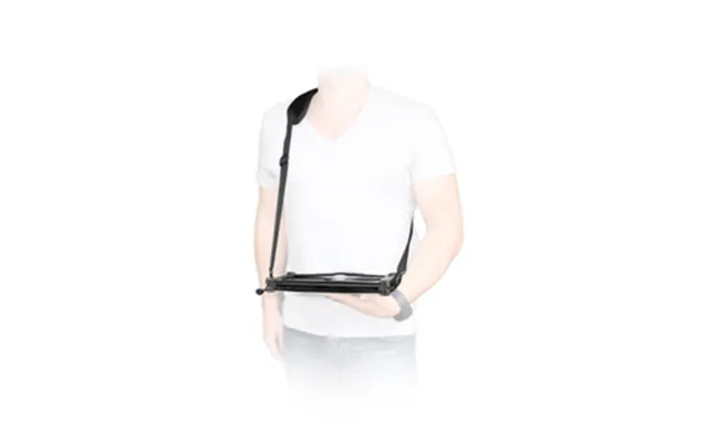 Mobilis Ergonomic Shoulder . Strap Laptop Black