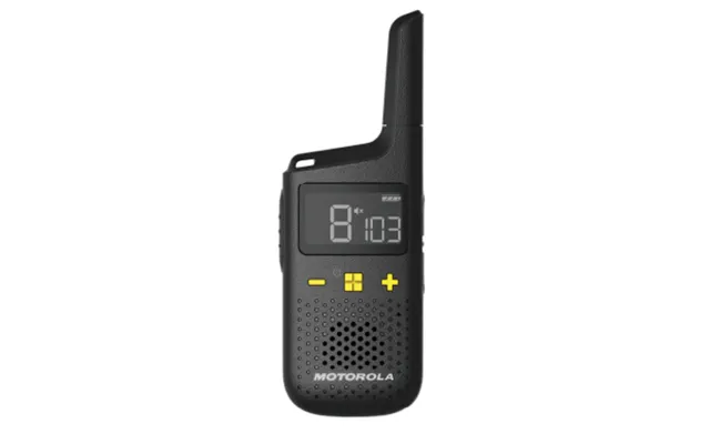 Motorola D3p01610bdlmaw Two-way Radio 16 Channels 446.0-446.2 Mhz Blac